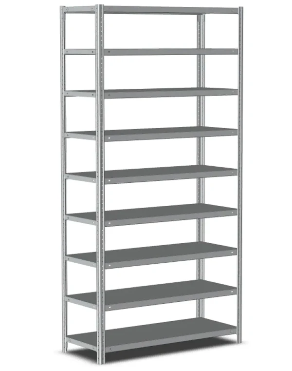 Стеллаж металлический Титан МС-500 1500х1200х600 9 полок