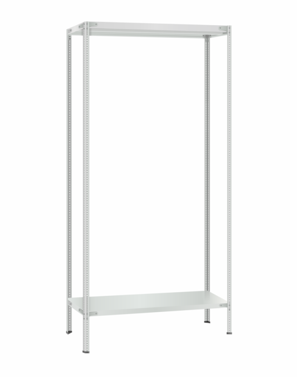 Стеллаж металлический Титан МС-500 2300х1000х400 2 полки